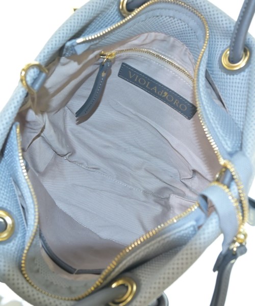 VIOLA d'ORO（ヴィオラドーロ）ハンドバッグ グレー サイズ:- レディース/2200649920136