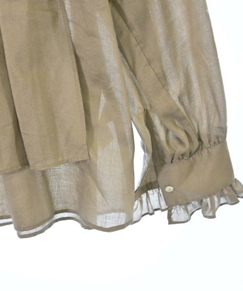 Purifier（ピュリフィエ）ブラウス 茶 サイズ:38(M位) レディース/2200671903107