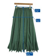 HiROMITHiSTLE（ヒロミシスル）ロング・マキシ丈スカート 緑 サイズ:F レディース/2200619961183