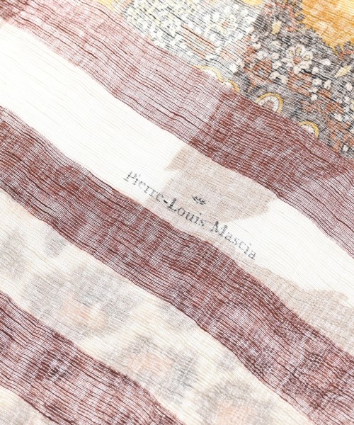 Pierre-Louis Mascia（ピエールルイマシア）ストール 茶 サイズ:- レディース/2200621280081