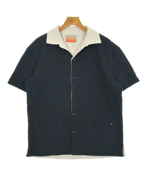 Rivieras(リヴィエラ)カジュアルシャツ 紺 サイズ:L/2200656970100