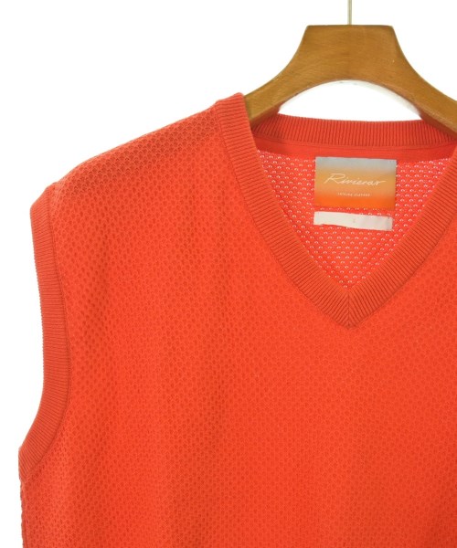 Rivieras（リヴィエラ）ベスト オレンジ サイズ:L メンズ/2200656970124