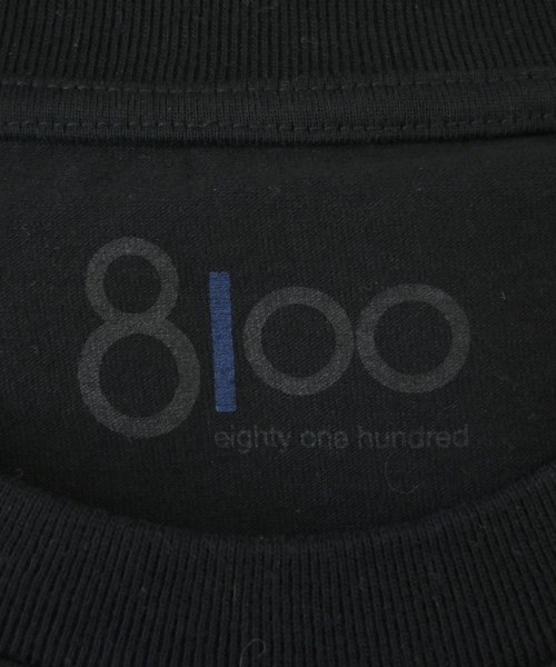 8100（エイティーワンハンドレッド）Tシャツ・カットソー 黒 サイズ:S メンズ/2200639804064