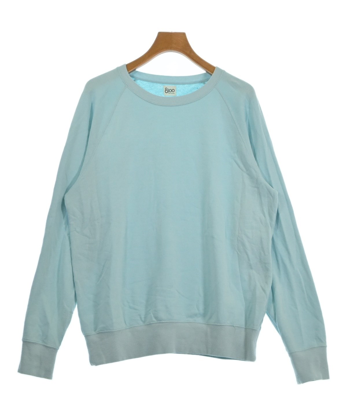 8100（エイティーワンハンドレッド）スウェット 青 サイズ:L メンズ