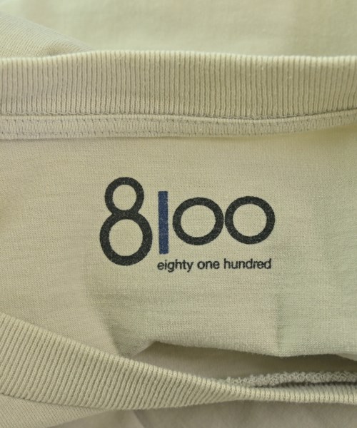 8100（エイティーワンハンドレッド）Tシャツ・カットソー ベージュ サイズ:M メンズ/2200666719355