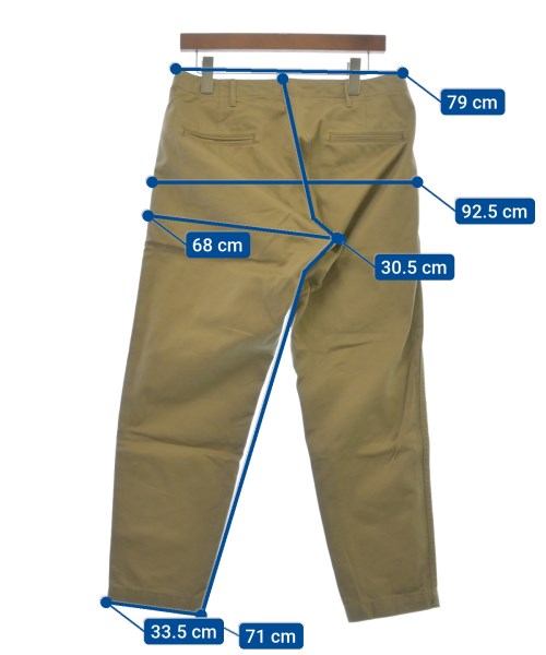 Ordinary fits（オーディナリーフィッツ）チノパン ベージュ サイズ:1(S位) メンズ/2200496722037