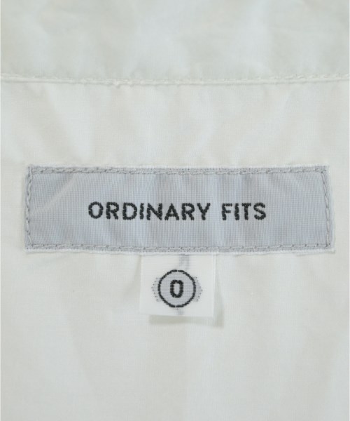 Ordinary fits（オーディナリーフィッツ）ブラウス 白 サイズ:0(XS位) レディース/2200611885012