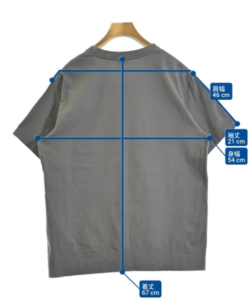 Ordinary fits（オーディナリーフィッツ）Tシャツ・カットソー グレー サイズ:3(L位) メンズ/2200675164078