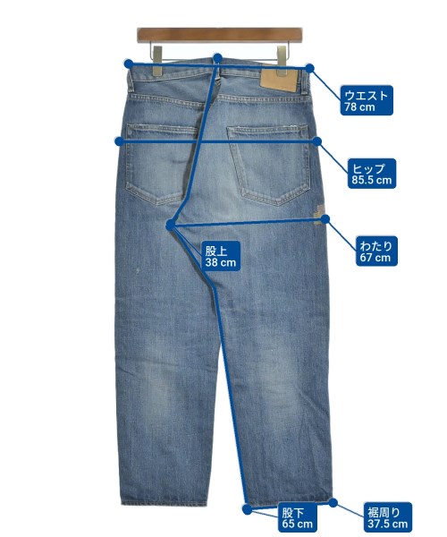 Ordinary fits（オーディナリーフィッツ）デニムパンツ 青 サイズ:30(M位) メンズ/2200674965201