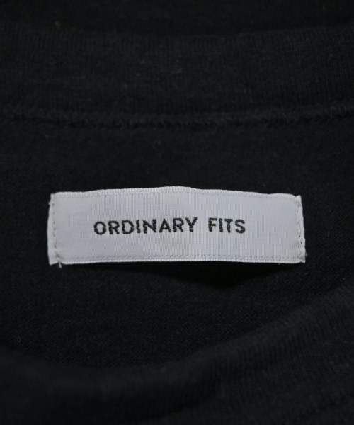 Ordinary fits（オーディナリーフィッツ）Tシャツ・カットソー 黒 サイズ:0(XS位) レディース/2200676231038