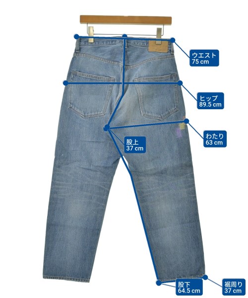 Ordinary fits（オーディナリーフィッツ）デニムパンツ 青 サイズ:28(S位) メンズ/2200698311121