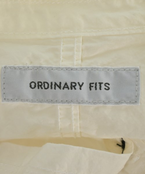 Ordinary fits（オーディナリーフィッツ）カジュアルシャツ 白 サイズ:ONE メンズ/2200706709025