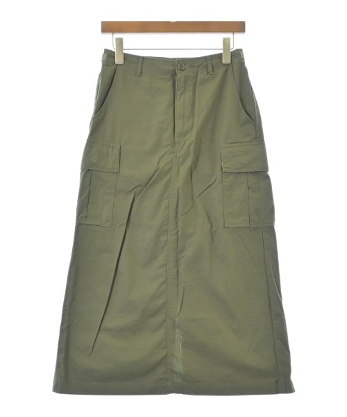 Ordinary fits(オーディナリーフィッツ)ロング・マキシ丈スカート カーキ サイズ:F/2200681314030