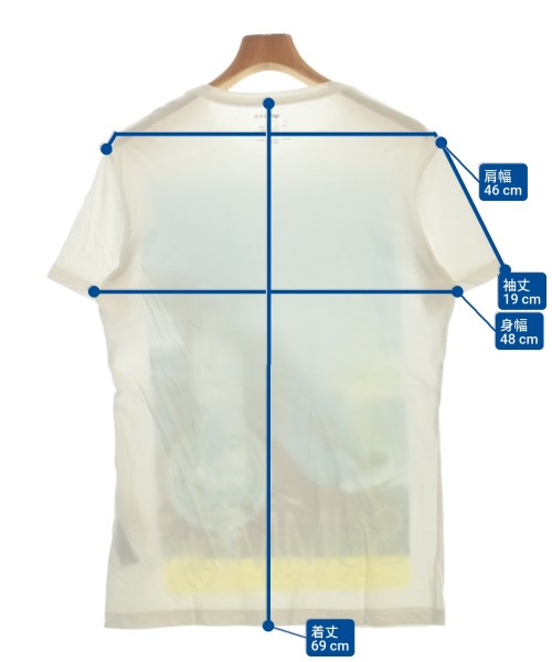 GAS（ガス）Tシャツ・カットソー 白 サイズ:M メンズ/2200621667974