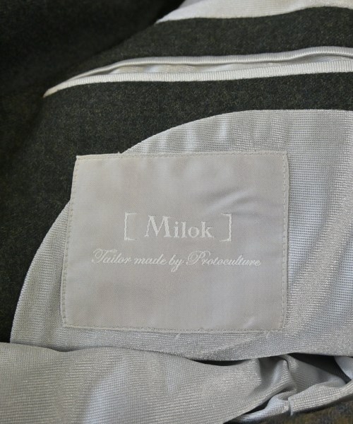 Milok（ミロック）カジュアルジャケット グレー サイズ:44(S位) メンズ/2200645306019