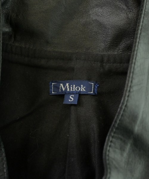Milok（ミロック）スタジャン 黒 サイズ:S メンズ/2200730095057