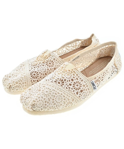 TOMS(トムス)エスパドリーユ 白 サイズ:US6 1/2(23.5cm位)/2200656303069