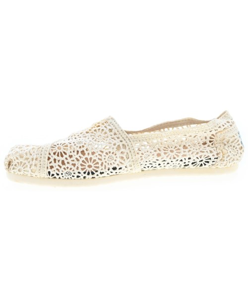 TOMS（トムス）エスパドリーユ 白 サイズ:US6 1/2(23.5cm位) レディース/2200656303069