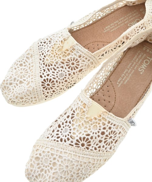 TOMS（トムス）エスパドリーユ 白 サイズ:US6 1/2(23.5cm位) レディース/2200656303069