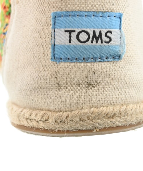 TOMS（トムス）モカシン/デッキシューズ 白 サイズ:25cm レディース/2200642934161