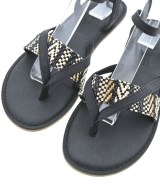 TOMS（トムス）サンダル 黒 サイズ:US6 1/2(23.5cm位) レディース/2200702573101