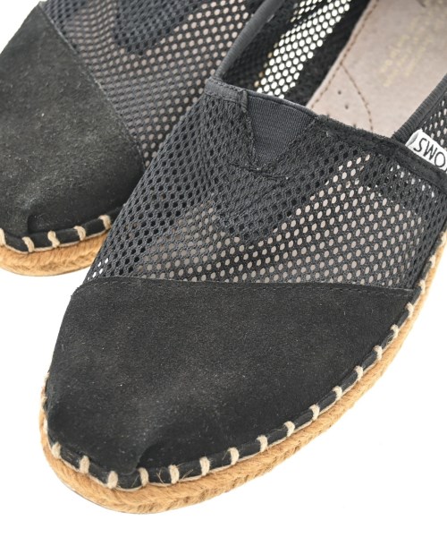 TOMS（トムス）エスパドリーユ 黒 サイズ:US8(25cm位) レディース/2200685045015