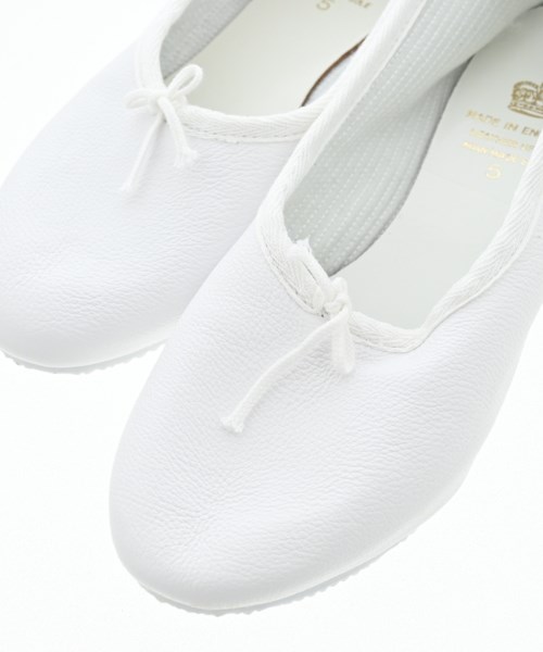 CROWN（クラウン）バレエシューズ/オペラシューズ 白 サイズ:UK5(23.5cm位) レディース/2200630967034