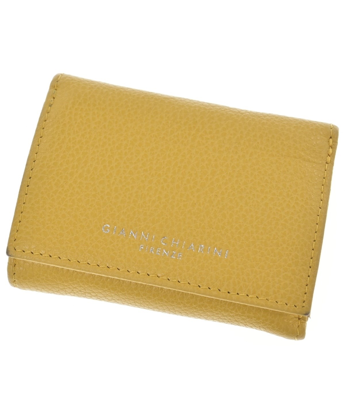 GIANNI CHIARINI ジャンニキャリーニ 財布・ケース  黄 【古着】【中古】【送料無料】 GIANNI CHIARINI（ジャンニキャリーニ）財布・コインケース 黄 サイズ