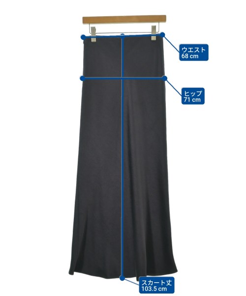 DRESSLAVE（ドレスレイブ）ロング・マキシ丈スカート 紫 サイズ:38(M位) レディース/2200643841222