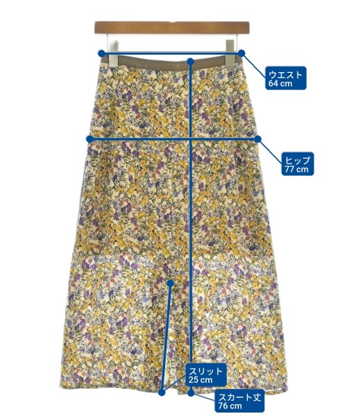 DRESSLAVE（ドレスレイブ）ロング・マキシ丈スカート その他（柄物・カラフル） サイズ:36(S位) レディース/2200613804035