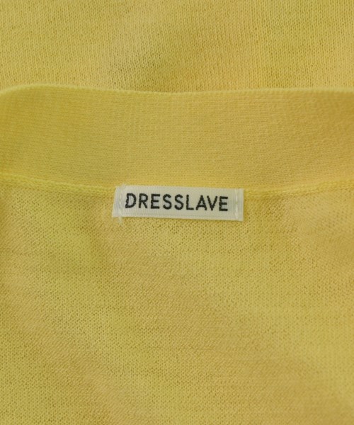 DRESSLAVE（ドレスレイブ）カーディガン 黄 サイズ:38(M位) レディース/2200680677044