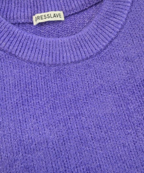DRESSLAVE（ドレスレイブ）ニット・セーター 紫 サイズ:38(M位) レディース/2200635941091
