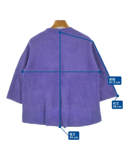 DRESSLAVE（ドレスレイブ）ニット・セーター 紫 サイズ:38(M位) レディース/2200635941091