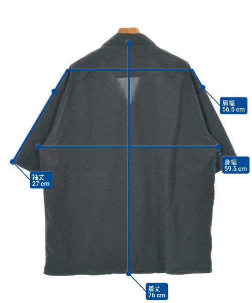 B MING LIFE STORE by BEAMS（ビーミングライフストアバイビームス）カジュアルシャツ 黒 サイズ:L メンズ/2200619226206