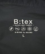 B MING LIFE STORE by BEAMS（ビーミングライフストアバイビームス）カジュアルシャツ 黒 サイズ:L メンズ/2200619226206