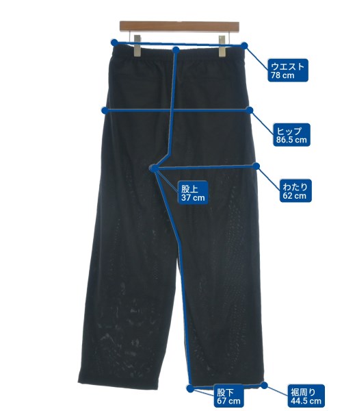 B MING LIFE STORE by BEAMS（ビーミングライフストアバイビームス）スラックス 黒 サイズ:-(M位) メンズ/2200641306112