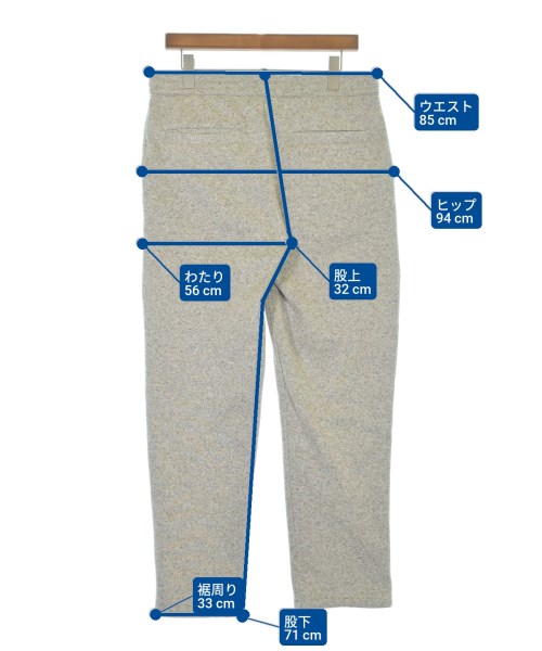 B MING LIFE STORE by BEAMS（ビーミングライフストアバイビームス）スウェットパンツ グレー サイズ:-(L位) メンズ/2200641306136