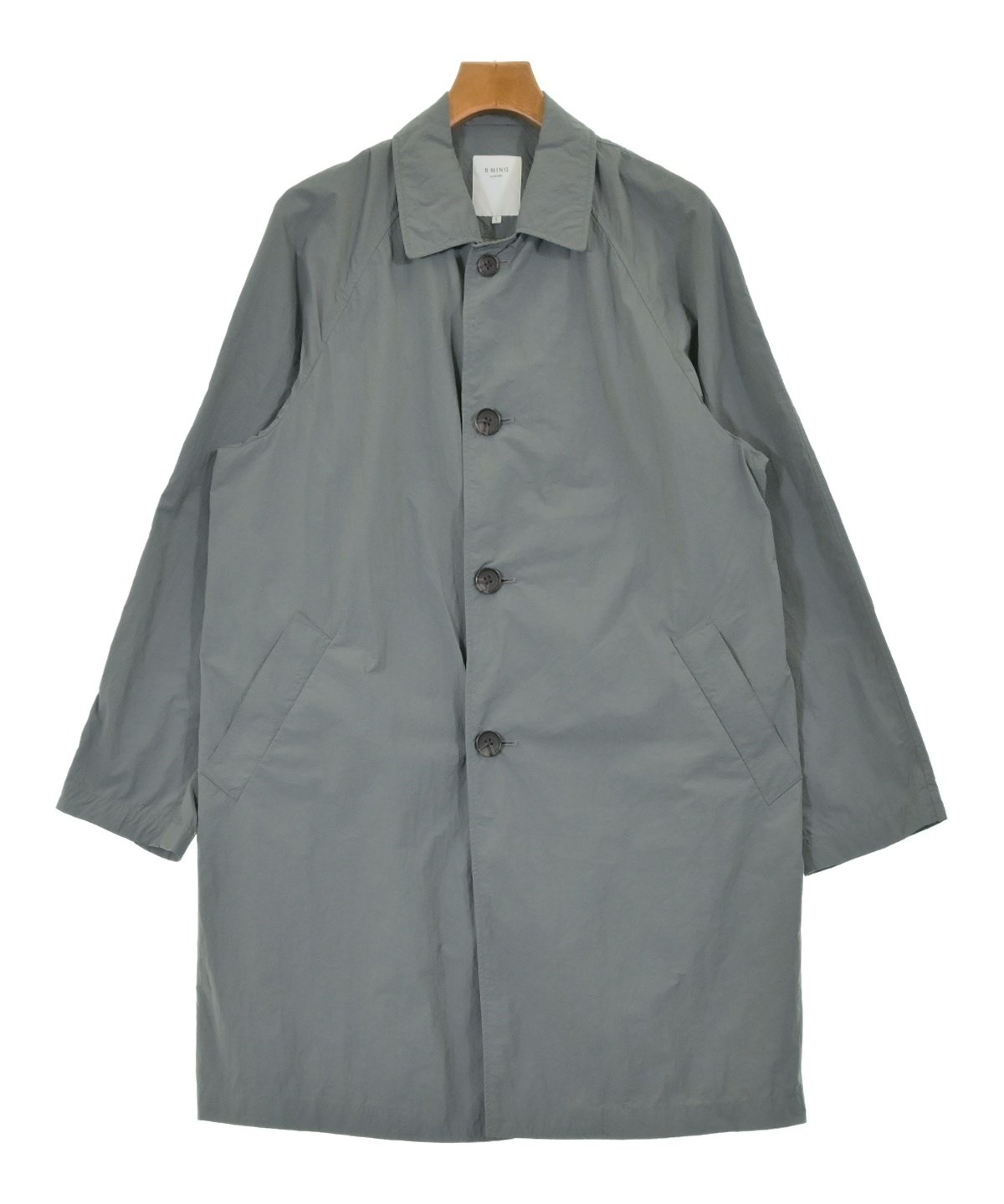 B:MING LIFE STORE ステンカラーコート XL グレー 92190117147_D_15.jpg