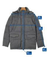 B MING LIFE STORE by BEAMS（ビーミングライフストアバイビームス）ダウンジャケット/ダウンベスト グレー サイズ:M メンズ/2200610281013