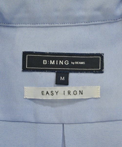 B MING LIFE STORE by BEAMS（ビーミングライフストアバイビームス）カジュアルシャツ 青 サイズ:M メンズ/2200614068122