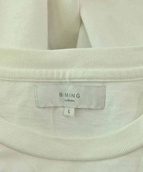 B MING LIFE STORE by BEAMS（ビーミングライフストアバイビームス）Tシャツ・カットソー 白 サイズ:L メンズ/2200673471048