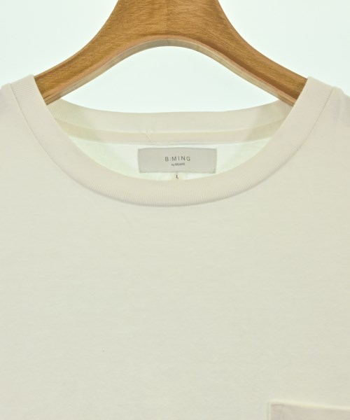 B MING LIFE STORE by BEAMS（ビーミングライフストアバイビームス）Tシャツ・カットソー 白 サイズ:L メンズ/2200673471048