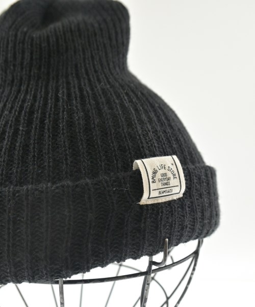 B MING LIFE STORE by BEAMS（ビーミングライフストアバイビームス）ニットキャップ・ビーニー 黒 サイズ:- メンズ/2200676016550