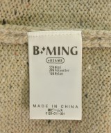 B MING LIFE STORE by BEAMS（ビーミングライフストアバイビームス）ニット・セーター ベージュ サイズ:L メンズ/2200699085014