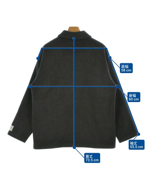 B MING LIFE STORE by BEAMS（ビーミングライフストアバイビームス）カバーオール グレー サイズ:S メンズ/2200645915013