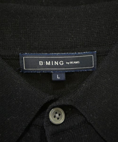 B MING LIFE STORE by BEAMS（ビーミングライフストアバイビームス）ニット・セーター 黒 サイズ:L メンズ/2200649043132