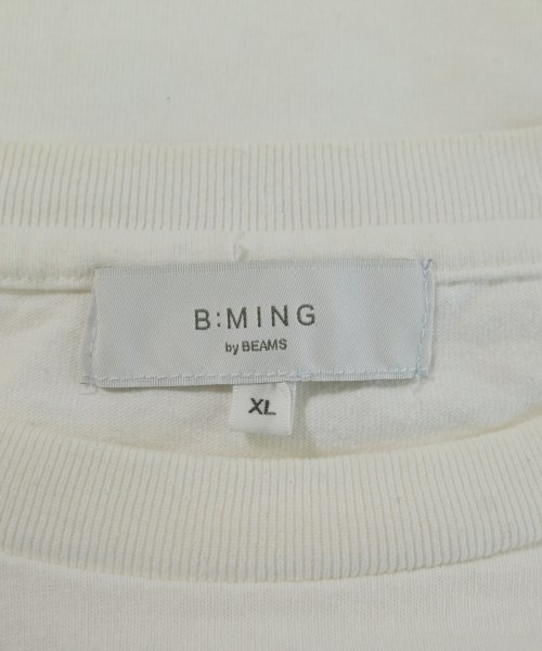 B MING LIFE STORE by BEAMS（ビーミングライフストアバイビームス）Tシャツ・カットソー 白 サイズ:XL メンズ/2200708450109
