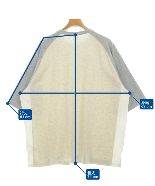 B MING LIFE STORE by BEAMS（ビーミングライフストアバイビームス）Tシャツ・カットソー グレー サイズ:XL メンズ/2200712727136