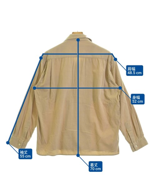 B MING LIFE STORE by BEAMS（ビーミングライフストアバイビームス）カジュアルシャツ ベージュ サイズ:M メンズ/2200648469025