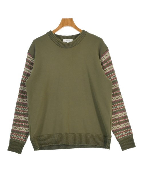 B MING LIFE STORE by BEAMS(ビーミングライフストアバイビームス)ニット・セーター カーキ サイズ:M/2200653483016